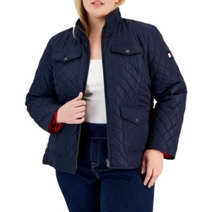 Tommy Hilfiger Damen Sportswear Steppjacke SKY CAPT Navy Größe XL - Bild 1 von 3