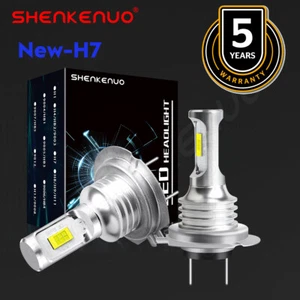 For Honda Goldwing 1800 GL1800 2001-2017 2PC H7 LED Headlight Bulbs 6000K Bright - Picture 1 of 14