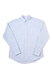 Camisa Oxford Vestido Formal Botón Azul Schnaydermans Talla 41-42/16 1/2 - Imagen 1 de 7