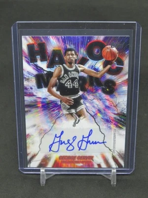 2025-26 Topps George Gervin marcas de estragos HM-GG AUTO SAN ANTONIO SPURS FM2 Foto 1 de 2