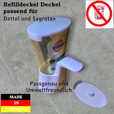 Refill Deckel passend mit  Dettol/Sagrotan No Touch® - Refill für Seifenspender - Bild 1 von 2