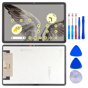 OEM For Google Pixel Tablet LCD Touch Screen Digitizer Replacement Black/White - Picture 1 of 18