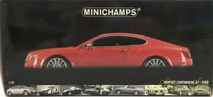 Minichamps Maßstab 1:18 Bentley Continental GT 2008 rot sehr schön - Bild 1 von 20