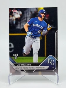 2025 Topps Now Call Up Exclusive #320 JAC CAGLIANONE | 1st Two Career HRs - Picture 1 of 2