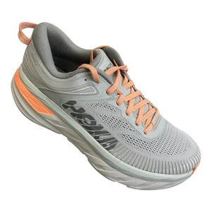 Zapatos Atléticos HOKA ONE ONE Bondi 7 Gris Multicolor F27221F Talla 9 Mujer’s  - Imagen 1 de 12