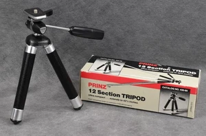 Vintage Prinz 12 Section Tripod Model 430-85 Extends 42.5" w/Original Box - Picture 1 of 10