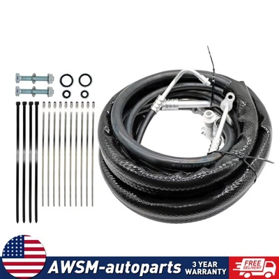 Rear AC Air Conditioning Line For  2007-2017 GMC Acadia Traverse Enclave AT34653 Foto 1 de 4