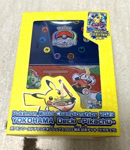 Pokemon World Championships 2023 Yokohama Deck Sealed Box Pikachu ex 001/030 - Picture 1 of 3
