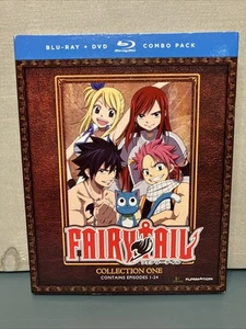 Fairy Tail Collection One Episodes 1-24 Blu-ray New Sealed With Sleeve - Picture 1 of 6