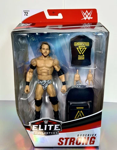 2019 WWE Elite Collection Figure Series 72: RODERICK STRONG (Undisputed Era NXT) Cover