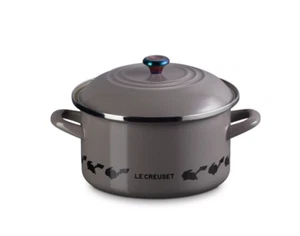 PSL Le Creuset Pokemon Enamel on Steel Casserole 20cm Grease Iridescent knob - Picture 1 of 1