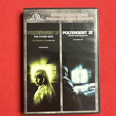 Poltergeist II/ Poltergeist III (DVD, 2011, Canadian French) - Image 1 of 3