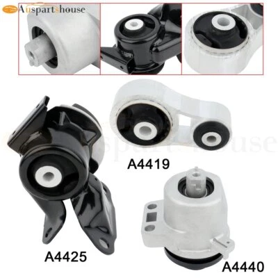 3x Montaje motor delantero trasero para Mazda CX-7 2007-2012 2,3 L 2,5 L I4 Foto 1 de 4