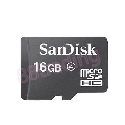 New 16GB San Disk Micro SD + Memory Card Reader FOR NOKIA PHONE + TABLET SERIES - Image 1 of 4