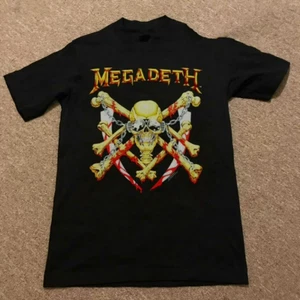 MEGADETH 's Tour Glows In The Dark All Size Black Short Sleeve T-shirt F125 - Picture 1 of 2