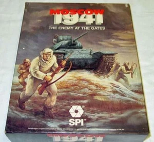 Vintage SPI TSR 1987 : MOSCOW 1941 game - The Enemy At The Gates Russia (PUN) - Picture 1 of 4