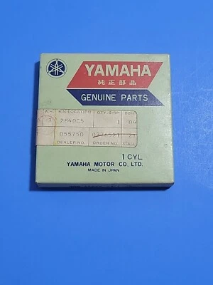 NOS YAMAHA DT2 DT3 RT2 RT3 3RD .75 Os PISTON RINGS RING SET 308-11610-31 - Image 1 of 4
