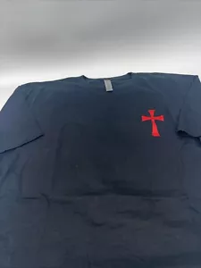 T-shirt maglietta Valley Operations Group CRUSADER nera grande marca VOG nuova - Foto 1 di 4