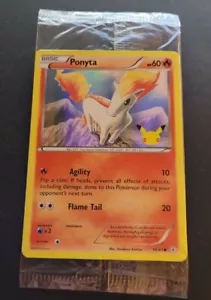 TARJETA PROMOCIONAL POKEMON - XY GENERACIONES 20 ANIVERSARIO - PONYTA 14/83 (HOLO) SELLADA - Imagen 1 de 1