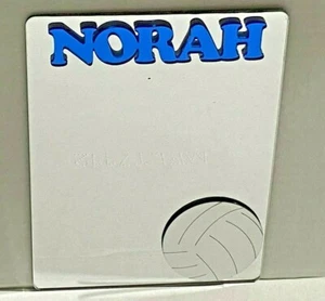 Volleyball Sport Spind Spiegel personalisiert Schulanfang Volleyball Deko - Bild 1 von 11
