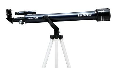 	Tasco 30060402 Novice 60x700mm Telescope Blue Refractor 402x Magnification	 - Image 1 of 4