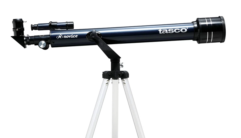 	Tasco 30060402 Novice 60x700mm Telescope Blue Refractor 402x Magnification	 - Image 1 of 4
