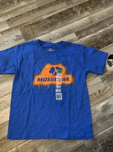 Mossy Oak Blue Orange t-shirt youth small - Picture 1 of 5