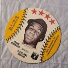 RARE carte de baseball ronde FRANK ROBINSON 1976 PRESQUE COMME NEUF disque Pepsi-Cola PROMO