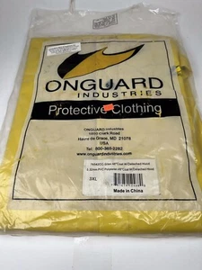 Rain Jacket Oguard Industries 76542CC SITEX 48" Coat with Detached Hood 3XL - Picture 1 of 5