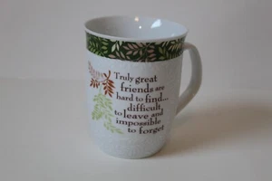 History & Heraldry "A Special Friend" 12 oz Porcelain Coffee Mug - Picture 1 of 8