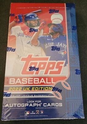 2022 Topps Baseball UK Edition Factory Sealed Hobby Box - Image 1 of 3