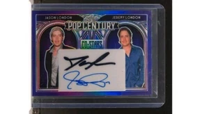 Jason London Jeremy London 2024 Leaf Pop Century Co-Stars Purple Auto 5/8 - Picture 1 of 2