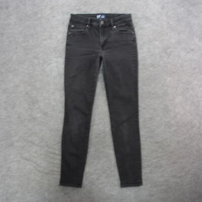 Gap Jeans Women's 4/27 Black Stone Wash Legging Jeans - Image 1 of 4