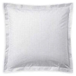 RALPH LAUREN ORGANIC TATTERSALL 1 EUROPEAN SHAM COLOR NAVY/WHITE NEU - Bild 1 von 4