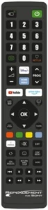 RM-ED054 RMED054 REPLACEMENT SONY TV REMOTE CONTROL KDL40R450A KDL46R470A NEW - Picture 1 of 2