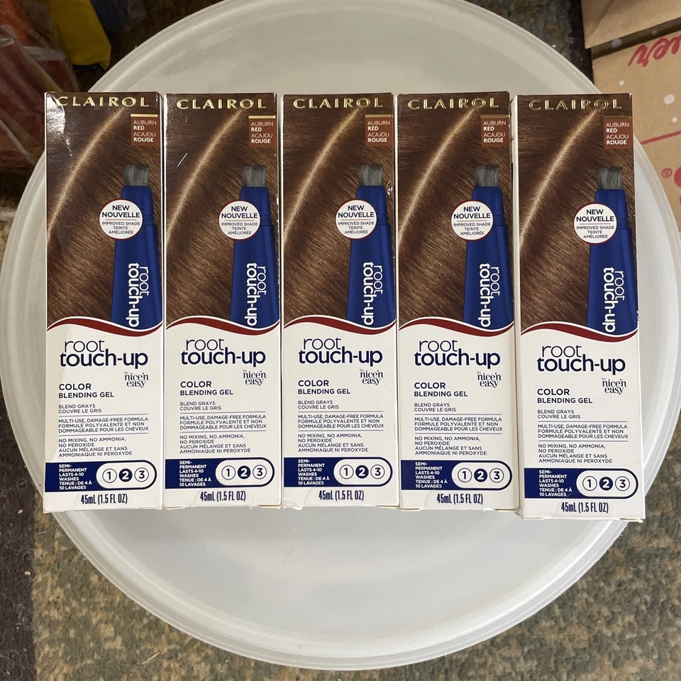 2 Clairol Root Touch-up Blending GEL Auburn Red Semi Permanent Mm 18512