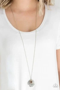 Desert Abundance Orange Necklace - Picture 1 of 3