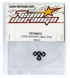RC Car Team Durango TD709073 Cone Washer 3x8x1.5mm DESC10 DEX8 DNX8 DEX8T Buggy - Picture 1 of 1