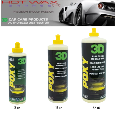 Selante de tinta cera 3D POXY híbrido Montan resistente ao calor brilhante acabamento aparência úmida - Imagem 1 de 4