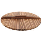 Creative Convenient Multi-use Premium Rustic Wok Pot Wok Wood Wok Lid for Home