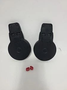 Bugaboo Ant Black Inserts Adaptors Clamps Brackets Receivers - Picture 1 of 10