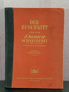 German Tailoring Cutting Drafting Book Der Zuschnitt Muller & Sons Woman 6th Edi - Picture 1 of 24