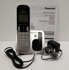 Panasonic Digital Schnurlostelefon silber mit Dock KX-TGC210 - komplett