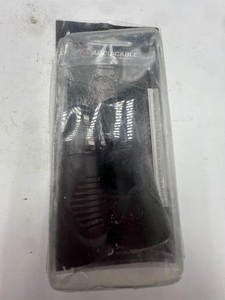 Accu-Cable ACRJ455PSET RJ45 to 5-pin XLR DMX Adapter Black - Image 1 of 4