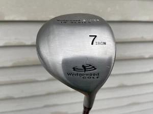 RH Wedgewood Silver IR Series 34 Degree 7 Iron Hybrid w/ Graphite A Flex Shaft - Picture 1 of 11
