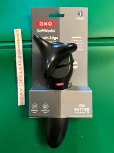 OXO SOFT WORKS SMOOTH EDGE CAN OPENER Built in Lid Plier New Free Shipping - Picture 1 of 2