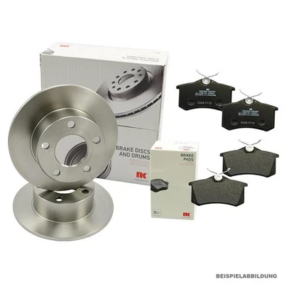 NK Bremsscheiben 271mm + Beläge hinten für FORD Focus 3 Iii Mk3 - Bild 1 von 4