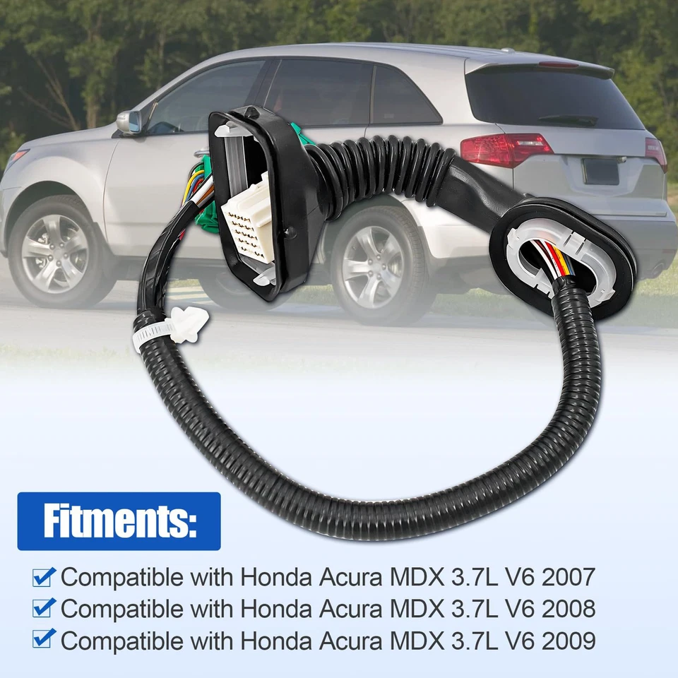 For Acura MDX 2007 2008 2009 32757-STX-A00 18-PIN Front door wiring harness New Foto 1 de 4