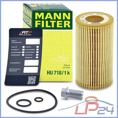 MANN FILTRE À HUILE+BOUCHON DE VIDANGE POUR MERCEDES SPRINTER 905 VIANO W639 - Photo 1/4