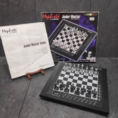 Mephisto Junior Master Chess Computer Schachcomputer Von Saitek • Vollständig  - Bild 1 von 4